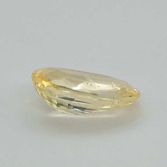 Yellow Sapphire (Pukhraj) 5.92 Ct Good Quality Yellow Sapphire (Pukhraj) 5.92 Ct Good Quality